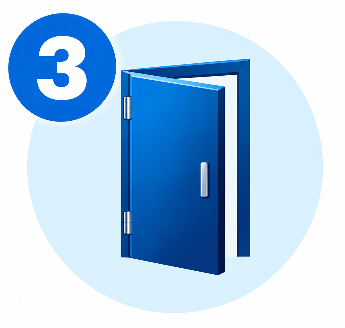Fire door leaf